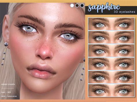 thesimsrecource|the sims resource eyelashes.